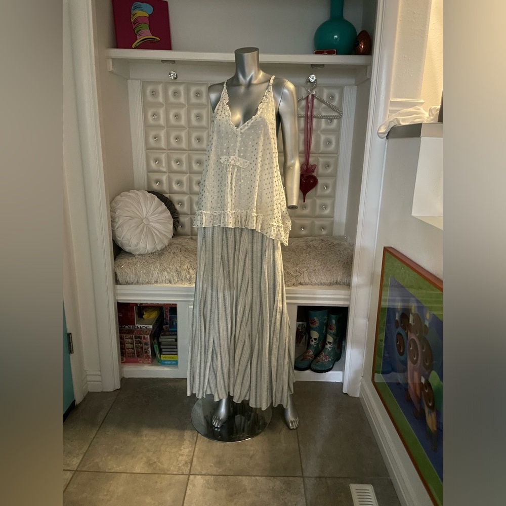 CP Shades Linen Maxi Skirt